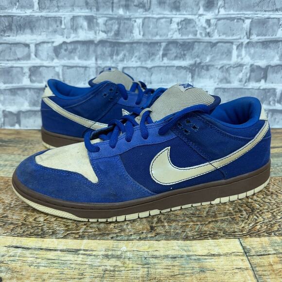 Nike Dunk Pro SB Low Gold Rail Varsity Blue 2008 304292-472 Mens Size 12 Rare - Picture 1 of 11